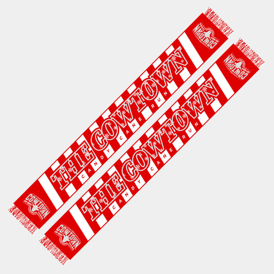 Cowtown Candy Cane Scarf