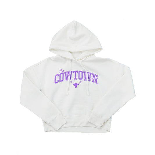 Womens Cowtown Crop Sweatshirt
